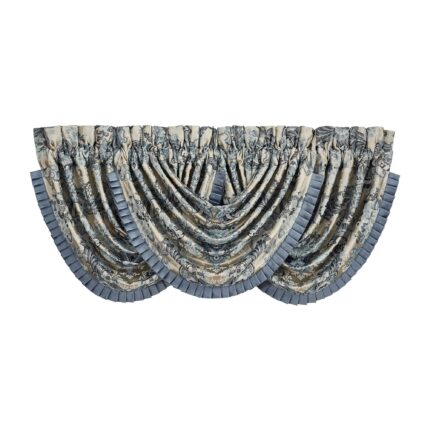 Glendale Window Waterfall Valance | 100% Polyester by J.Queen New York