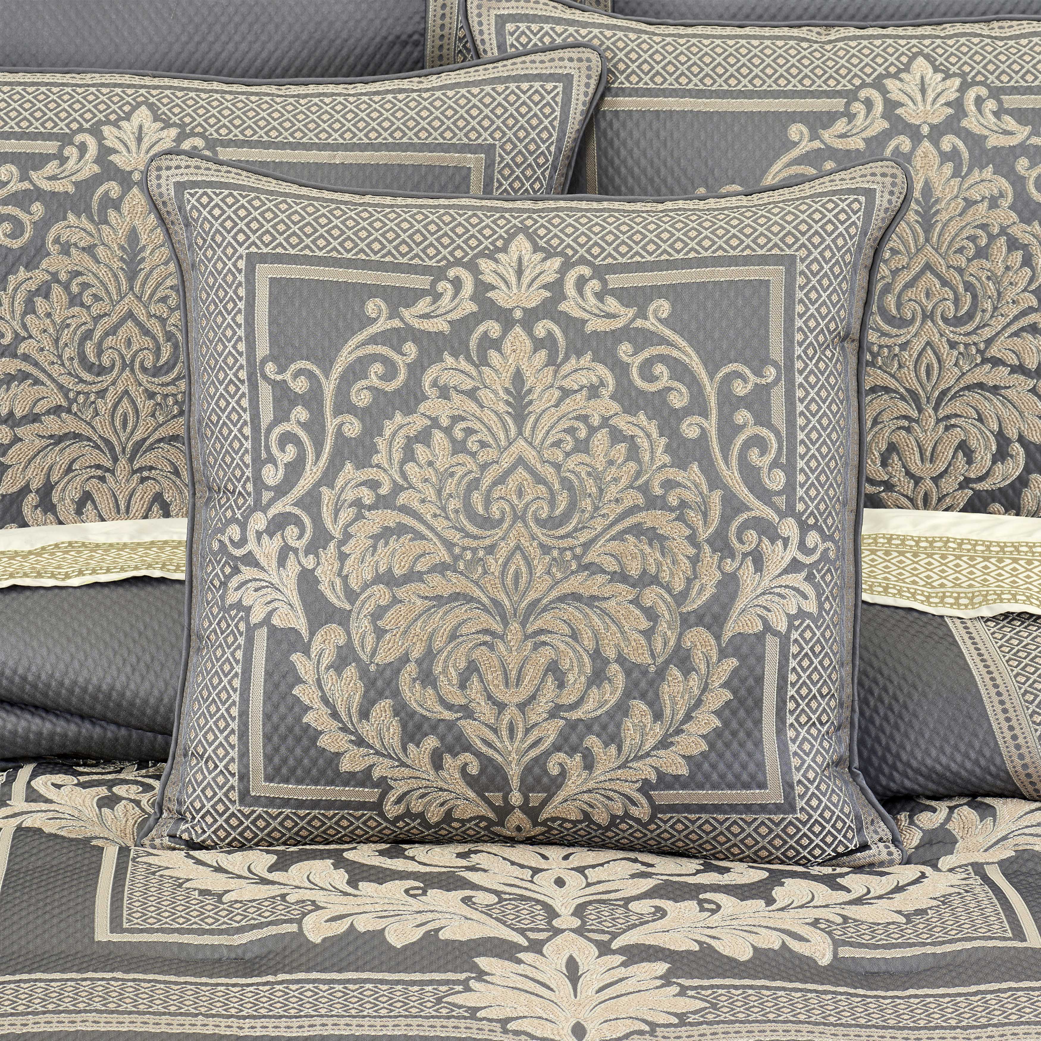 ExcelsiorFrenchBlueSquareDecorativeThrowPillow20x20