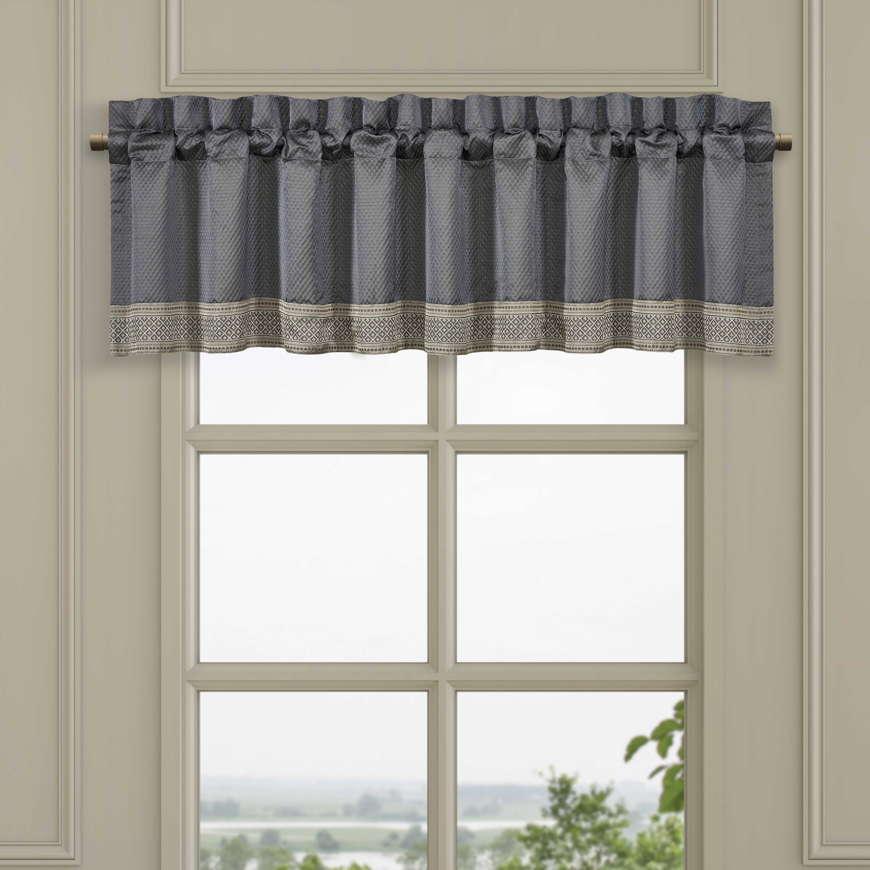 ExcelsiorFrenchBlueStraightWindowValance