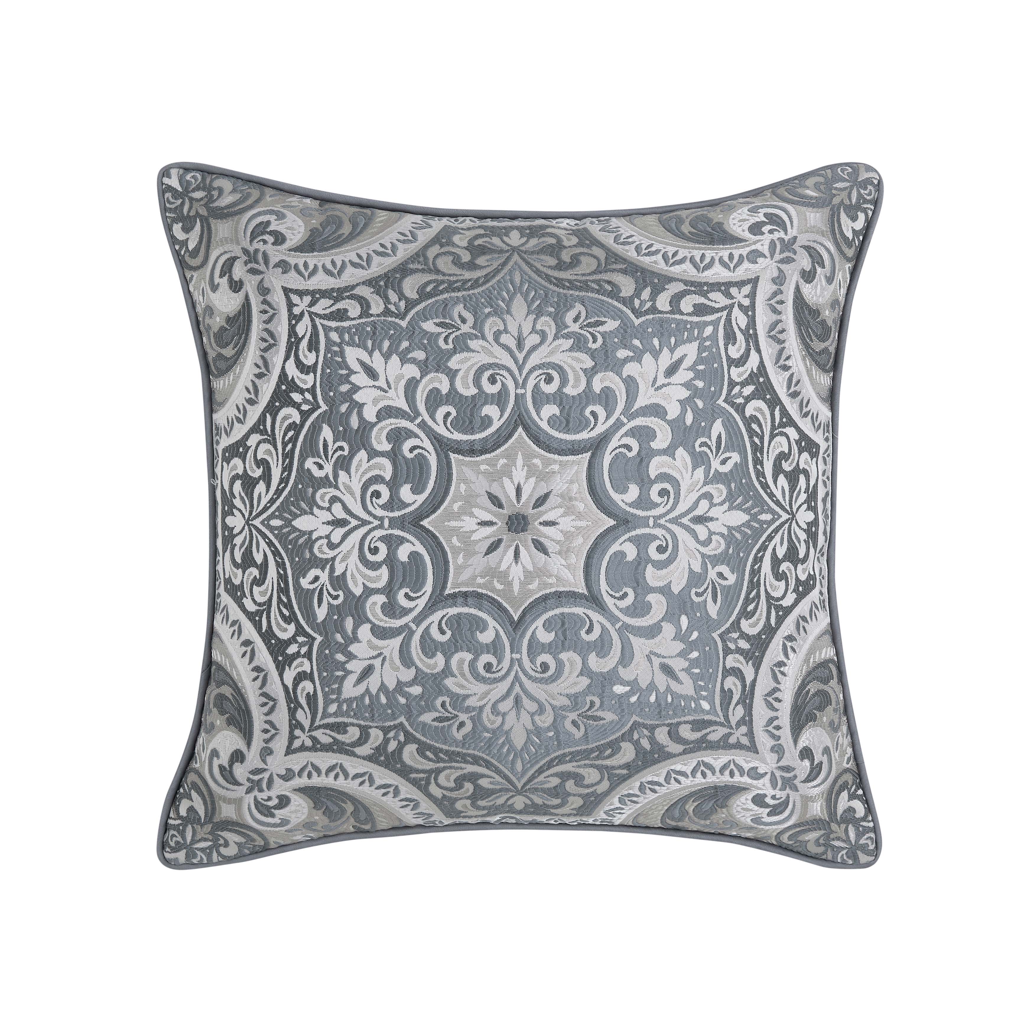LisbonSlateSquareDecorativeThrowPillow18x18